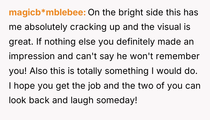 magicb*mblebee On the bright side this has me absolutely cracking...