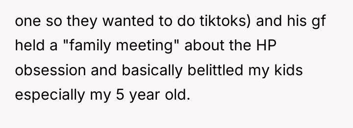 one so they wanted to do tiktoks) and his gf...