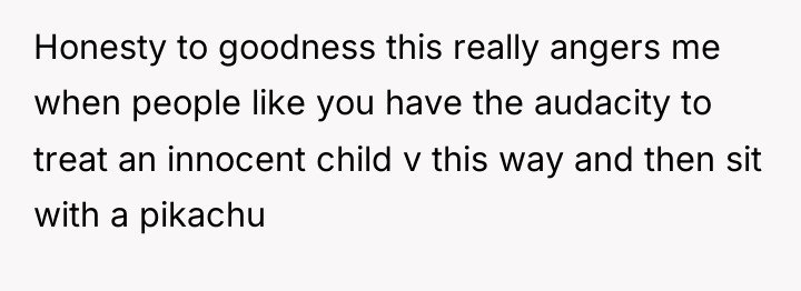 Honesty to goodness this really angers me when people like...
