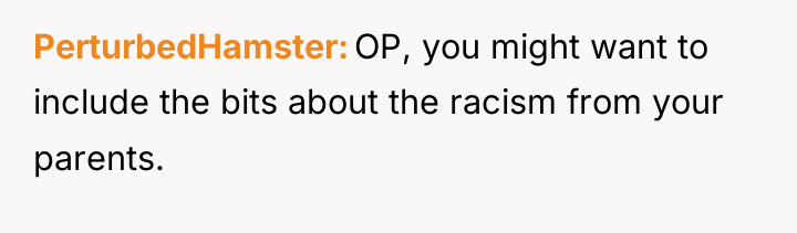 PerturbedHamster OP, you might want to include the bits about...
