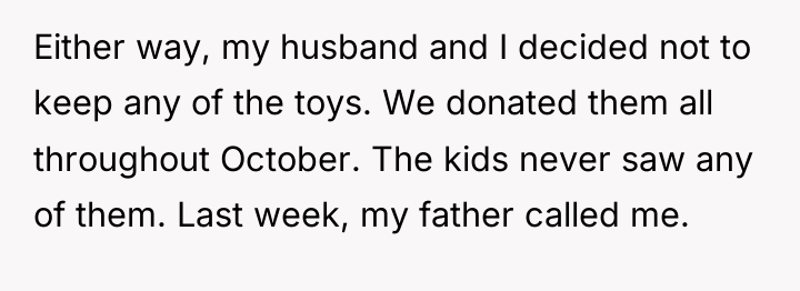 Either way, my husband and I decided not to keep...