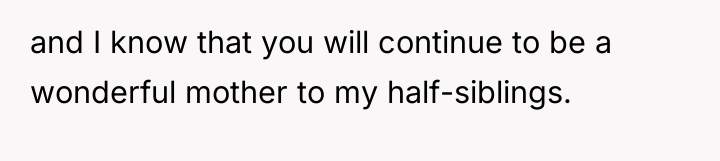 and I know that you will continue to be a...