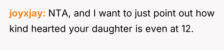 joyxjay NTA, and I want to just point out how...
