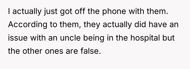 I actually just got off the phone with them. According...