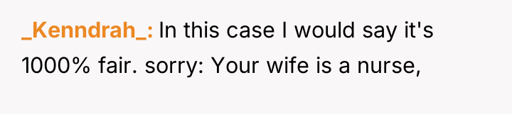_Kenndrah_ In this case I would say it's 1000% fair....