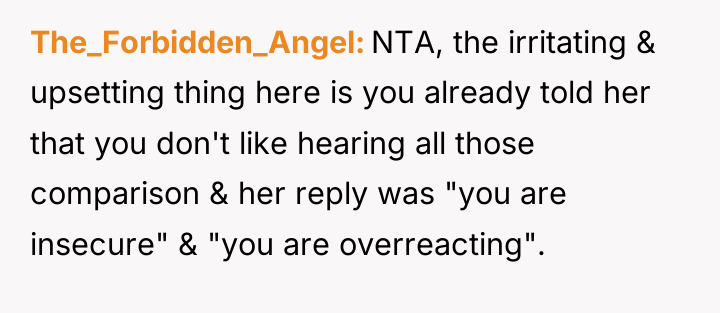 The_Forbidden_Angel NTA, the irritating & upsetting thing here is you...