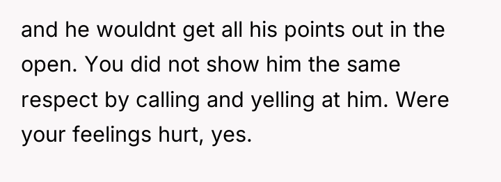 and he wouldnt get all his points out in the...