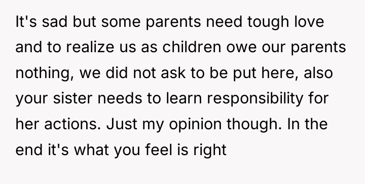 It's sad but some parents need tough love and to...