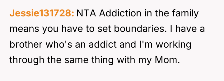 Jessie131728 NTA Addiction in the family means you have to...