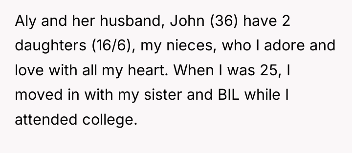 Aly and her husband, John (36) have 2 daughters (16/6),...