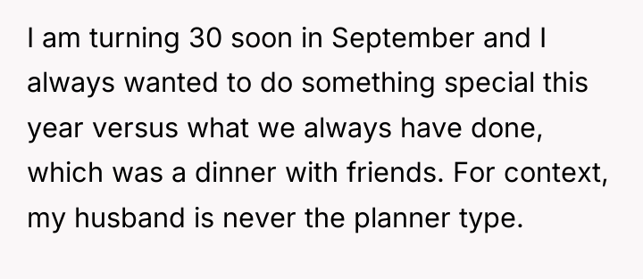 I am turning 30 soon in September and I always...