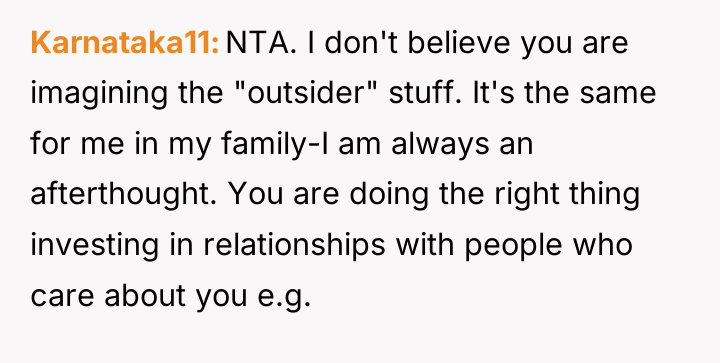 Karnataka11 NTA. I don't believe you are imagining the "outsider"...