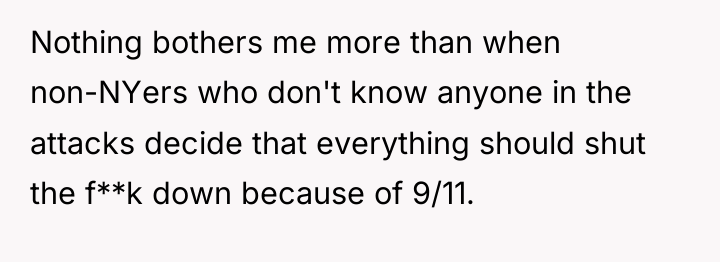 Nothing bothers me more than when non-NYers who don't know...