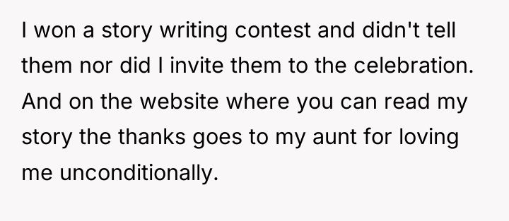 I won a story writing contest and didn't tell them...