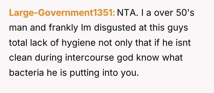 Large-Government1351 NTA. I a over 50's man and frankly Im...