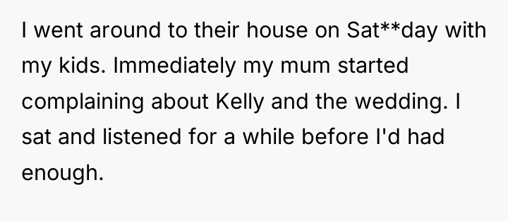 I went around to their house on Sat**day with my...