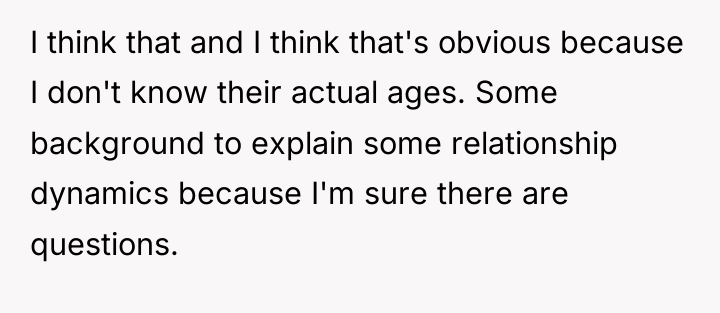 I think that and I think that's obvious because I...