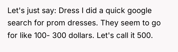Let's just say: Dress I did a quick google search...