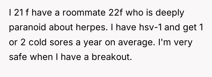 I 21 f have a roommate 22f who is deeply...