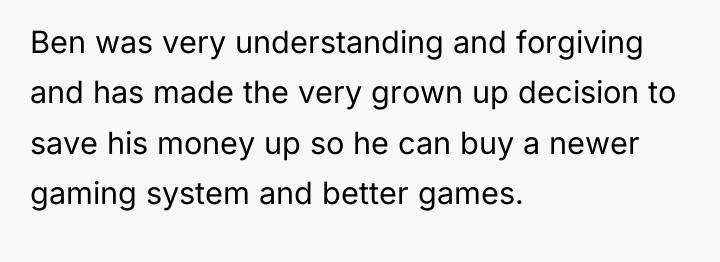 Ben was very understanding and forgiving and has made the...