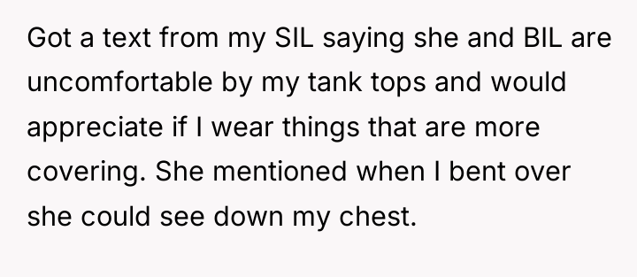 Got a text from my SIL saying she and BIL...