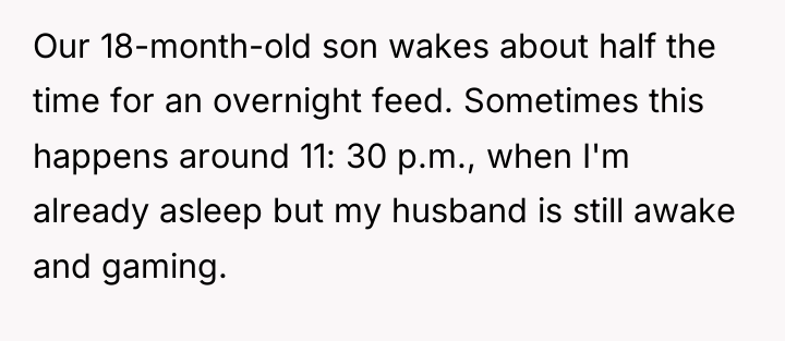 Our 18-month-old son wakes about half the time for an...