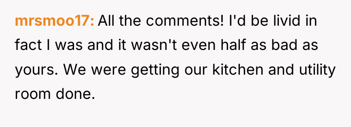 mrsmoo17 All the comments! I'd be livid in fact I...