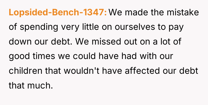 Lopsided-Bench-1347 We made the mistake of spending very little on...