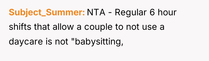 Subject_Summer NTA - Regular 6 hour shifts that allow a...