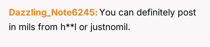 Dazzling_Note6245 You can definitely post in mils from h**l or...