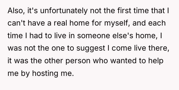 Also, it's unfortunately not the first time that I can't...