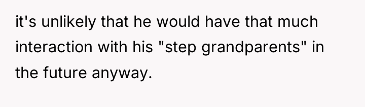 it's unlikely that he would have that much interaction with...