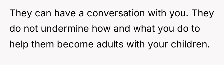 They can have a conversation with you. They do not...