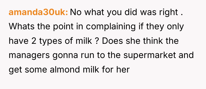 amanda30uk No what you did was right . Whats the...