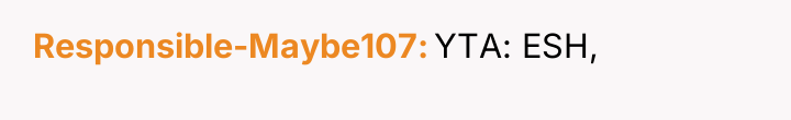 Responsible-Maybe107 YTA: ESH,