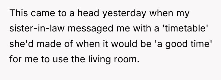 This came to a head yesterday when my sister-in-law messaged...
