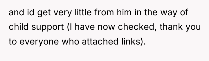 and id get very little from him in the way...