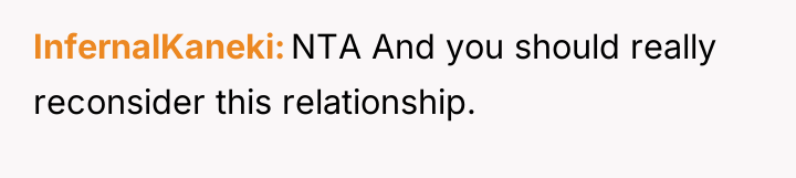 InfernalKaneki NTA And you should really reconsider this relationship.