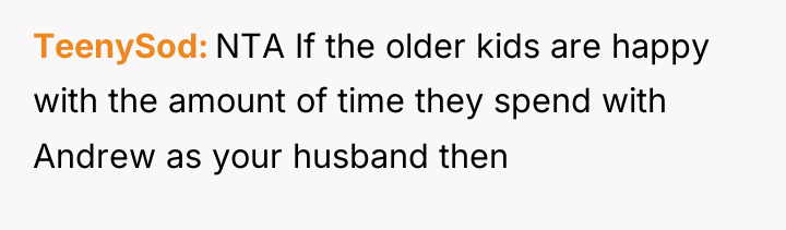 TeenySod NTA If the older kids are happy with the...