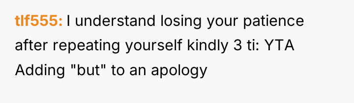 tlf555 I understand losing your patience after repeating yourself kindly...