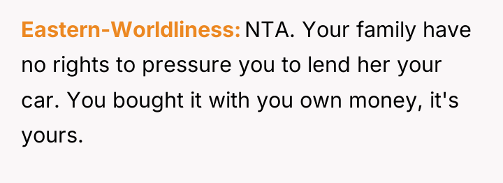 Eastern-Worldliness NTA. Your family have no rights to pressure you...