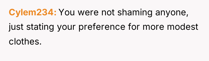 Cylem234 You were not shaming anyone, just stating your preference...