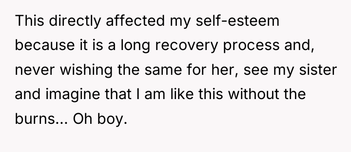 This directly affected my self-esteem because it is a long...