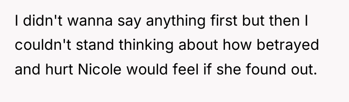 I didn't wanna say anything first but then I couldn't...