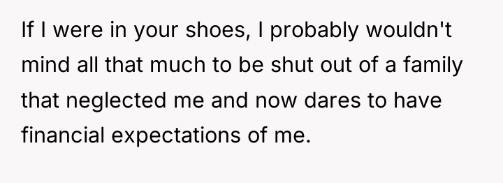 If I were in your shoes, I probably wouldn't mind...