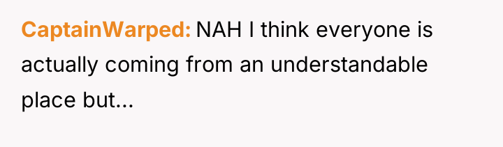 CaptainWarped NAH I think everyone is actually coming from an...
