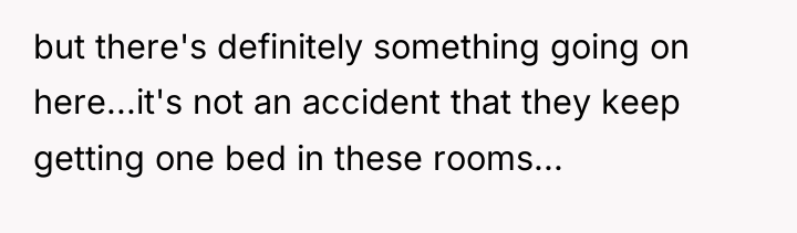 but there's definitely something going on here...it's not an accident...