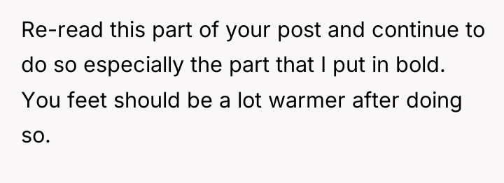 Re-read this part of your post and continue to do...
