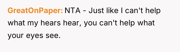 GreatOnPaper NTA - Just like I can't help what my...