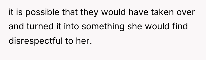it is possible that they would have taken over and...
